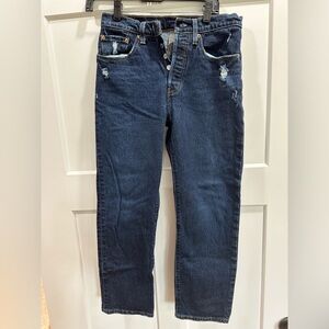 Levi's Women's High Rise Jeans - Dark Blue